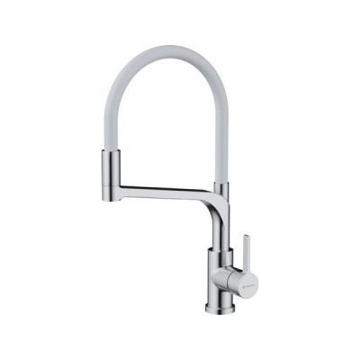 Смеситель Omoikiri Sinto 2 Plus-BN-WH латунь/нержавеющая сталь/белый (4994468) Смеситель Omoikiri Sinto 2 Plus-BN-WH латунь/нержавеющая сталь/белый (4994468)