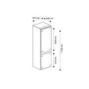 Холодильник Bertazzoni REF60BIS встраиваемый