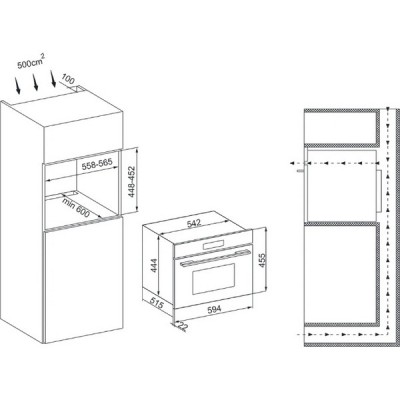 СВЧ - печь KRONA ONYX 45H mw BL/BL СВЧ - печь KRONA ONYX 45H mw BL/BL