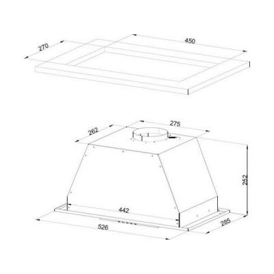 Вытяжка Kuppersberg INLINEA 52 LX Вытяжка Kuppersberg INLINEA 52 LX