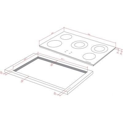 Варочная панель Kuppersberg ECS 902 электрическая Варочная панель Kuppersberg ECS 902 электрическая