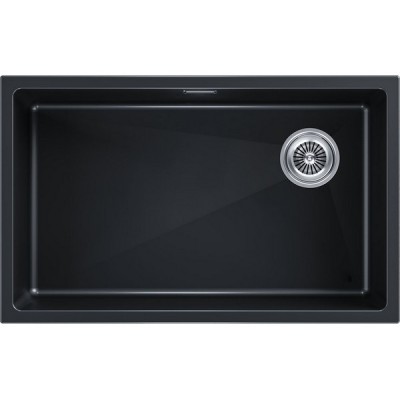 Мойка Paulmark Lumi 74uni-skew LU74SK-BLM, черный металлик Мойка Paulmark Lumi 74uni-skew LU74SK-BLM, черный металлик