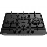 Варочная панель MEFERI MGH604BK GLASS ULTRA газовая