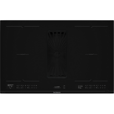 Варочная панель De Dietrich DPH4840B индукционная с вытяжкой Варочная панель De Dietrich DPH4840B индукционная с вытяжкой