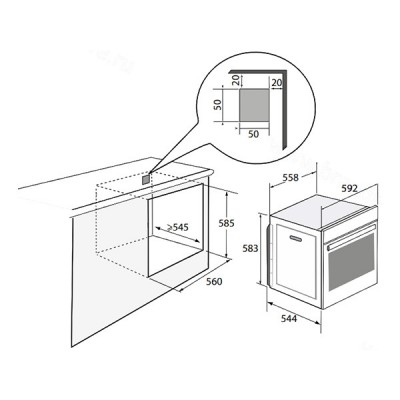 Духовой шкаф Brandt BOP7537B Духовой шкаф Brandt BOP7537B