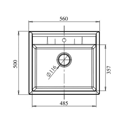 Мойка Granfest GF - Q561 серый Мойка Granfest GF - Q561 серый