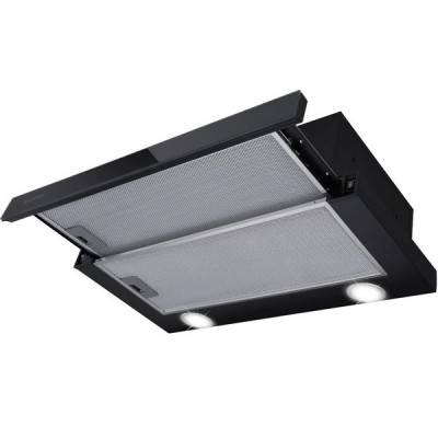 Вытяжка MEFERI SLIDEBOX60BK GLASS ULTRA Вытяжка MEFERI SLIDEBOX60BK GLASS ULTRA