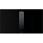 Варочная панель Kuppersbusch KMI 9350.0 SR Silver Chrome индукционная с вытяжкой