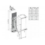 Холодильник Exiteq EXR-201 встраиваемый