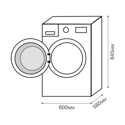 Стиральная машина Kuppersberg WM 581 W Стиральная машина Kuppersberg WM 581 W