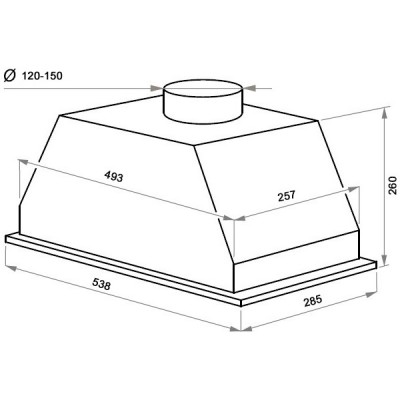 Вытяжка MAUNFELD URANIA 53 нержавеющая сталь Вытяжка MAUNFELD URANIA 53 нержавеющая сталь