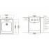 Мойка Ukinox Стандарт STD500.600 -5C 0C- Мойка Ukinox Стандарт STD500.600 -5C 0C-