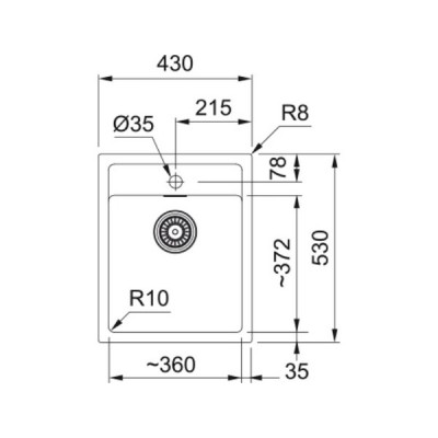 Мойка Franke SID 610-40, оникс (114.0489.202) Мойка Franke SID 610-40, оникс (114.0489.202)