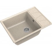 Мойка Granfest GF-V-680L бежевый