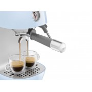 Кофемашина-эспрессо SMEG ECF03PBEU пастельный голубой