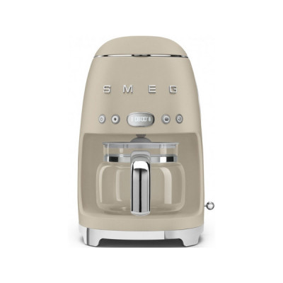 Капельная кофеварка SMEG DCF02MLMEU лунный свет матовый Капельная кофеварка SMEG DCF02MLMEU лунный свет матовый