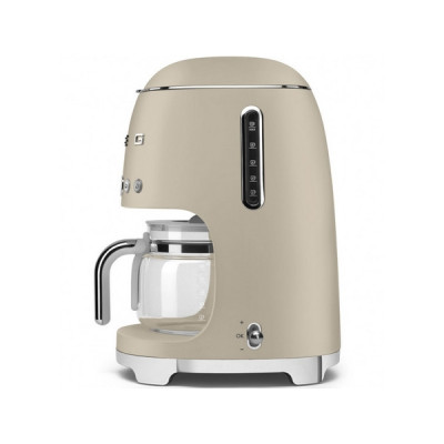 Капельная кофеварка SMEG DCF02MLMEU лунный свет матовый Капельная кофеварка SMEG DCF02MLMEU лунный свет матовый