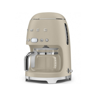 Капельная кофеварка SMEG DCF02MLMEU лунный свет матовый Капельная кофеварка SMEG DCF02MLMEU лунный свет матовый