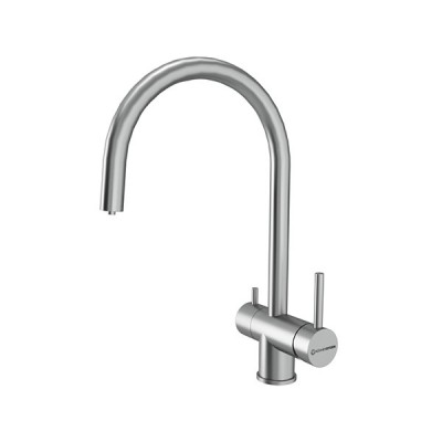 Смеситель Kuchenstern DRIM-F нержавеющая сталь Смеситель Kuchenstern DRIM-F нержавеющая сталь