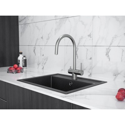 Смеситель Kuchenstern DRIM-F нержавеющая сталь Смеситель Kuchenstern DRIM-F нержавеющая сталь