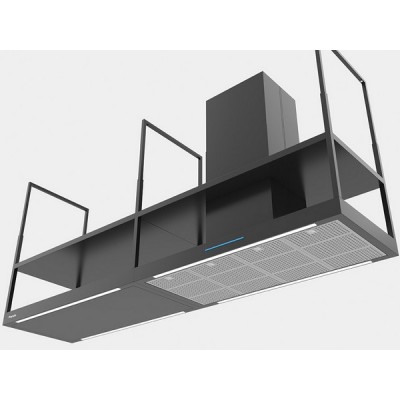 Вытяжка Pando I-894 DR/120+120 MODULO DCHA.NEGRO MATE V.1250 ECO Вытяжка Pando I-894 DR/120+120 MODULO DCHA.NEGRO MATE V.1250 ECO