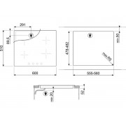 Варочная панель SMEG SI364BM индукционная