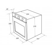 Духовой шкаф MAUNFELD EOEM.769BG
