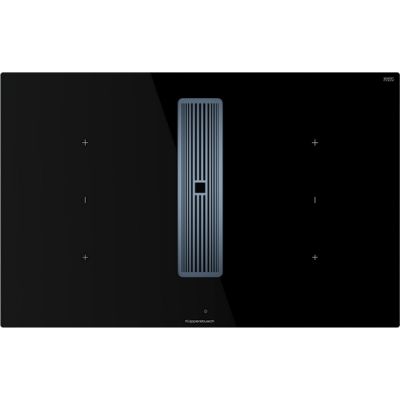 Варочная панель Kuppersbusch KMI 8350.0 SR Stainless steel индукционная с вытяжкой Варочная панель Kuppersbusch KMI 8350.0 SR Stainless steel индукционная с вытяжкой