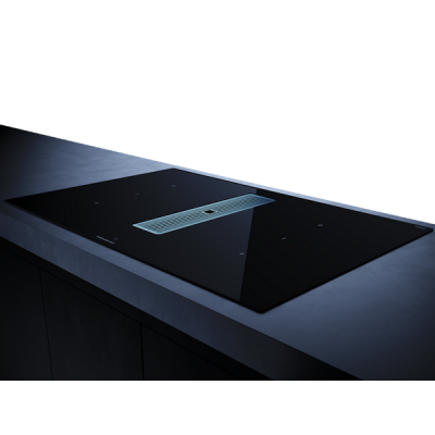 Варочная панель Kuppersbusch KMI 8350.0 SR Stainless steel индукционная с вытяжкой Варочная панель Kuppersbusch KMI 8350.0 SR Stainless steel индукционная с вытяжкой