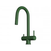 Смеситель Omoikiri Akita-S-RG латунь/royal green (4994437)