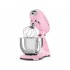 Планетарный миксер SMEG SMF03PKEU розовый Планетарный миксер SMEG SMF03PKEU розовый