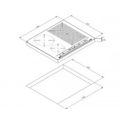 Варочная панель Teka IZF 64440 MSP BLACK (112510019) индукционная