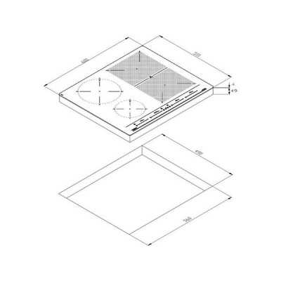 Варочная панель Teka IZF 64440 MSP BLACK (112510019) индукционная Варочная панель Teka IZF 64440 MSP BLACK (112510019) индукционная