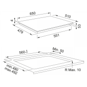 Варочная панель Franke FMY 658 I FP BK (108.0613.587) индукционная