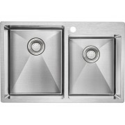 Мойка Paulmark Berman PM517851-BS, брашированная нерж.сталь