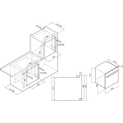 Духовой шкаф GRAUDE BMP 60.4 S Духовой шкаф GRAUDE BMP 60.4 S