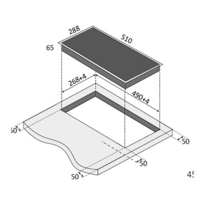 Варочная панель Brandt BPV6222B электрическая Варочная панель Brandt BPV6222B электрическая