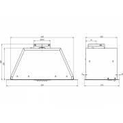 Вытяжка Elikor BIOS 52П-450-К3Д белый
