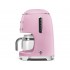 Капельная кофеварка SMEG DCF02PKEU розовый Капельная кофеварка SMEG DCF02PKEU розовый