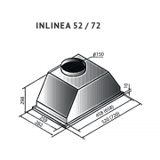 Вытяжка Kuppersberg INLINEA 52 Beige