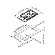 Варочная панель Kuppersberg TG 38 B газовая