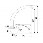 Смеситель Ukinox UM2302 CR