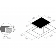 Варочная панель Pando PI-DOM индукционная