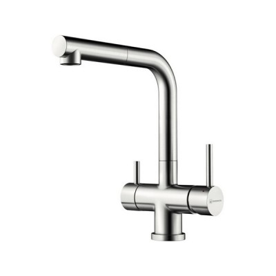 Смеситель Omoikiri Takamatsu-S-BN латунь/нержавеющая сталь (4994346) Смеситель Omoikiri Takamatsu-S-BN латунь/нержавеющая сталь (4994346)