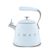 Чайник со свистком SMEG CKLW2001PB пастельный голубой