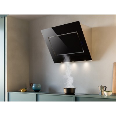 Вытяжка Falmec QUASAR GLASS BLACK 80 Вытяжка Falmec QUASAR GLASS BLACK 80