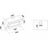 Вытяжка Falmec QUASAR GLASS BLACK 80 Вытяжка Falmec QUASAR GLASS BLACK 80