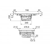 Варочная панель Franke FMA 8381 HI (340.0705.228) индукционная с вытяжкой