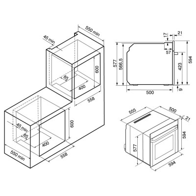 Духовой шкаф KRONA ESSENZA 60 S G2 Духовой шкаф KRONA ESSENZA 60 S G2