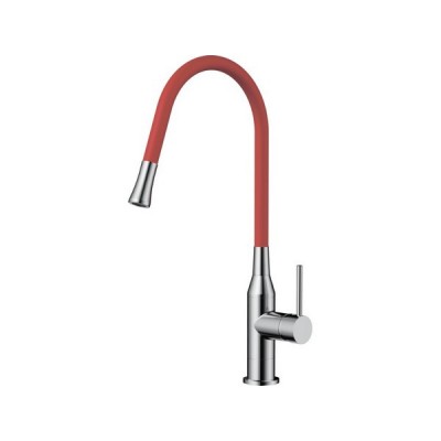 Смеситель Omoikiri Yatomi-BN-R латунь/нержавеющая сталь/красный (4994248) Смеситель Omoikiri Yatomi-BN-R латунь/нержавеющая сталь/красный (4994248)